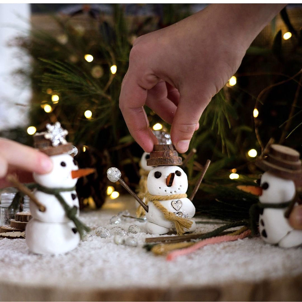 DIY Clay Snowman Kit