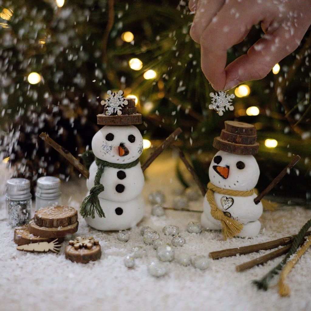 DIY Clay Snowman Kit