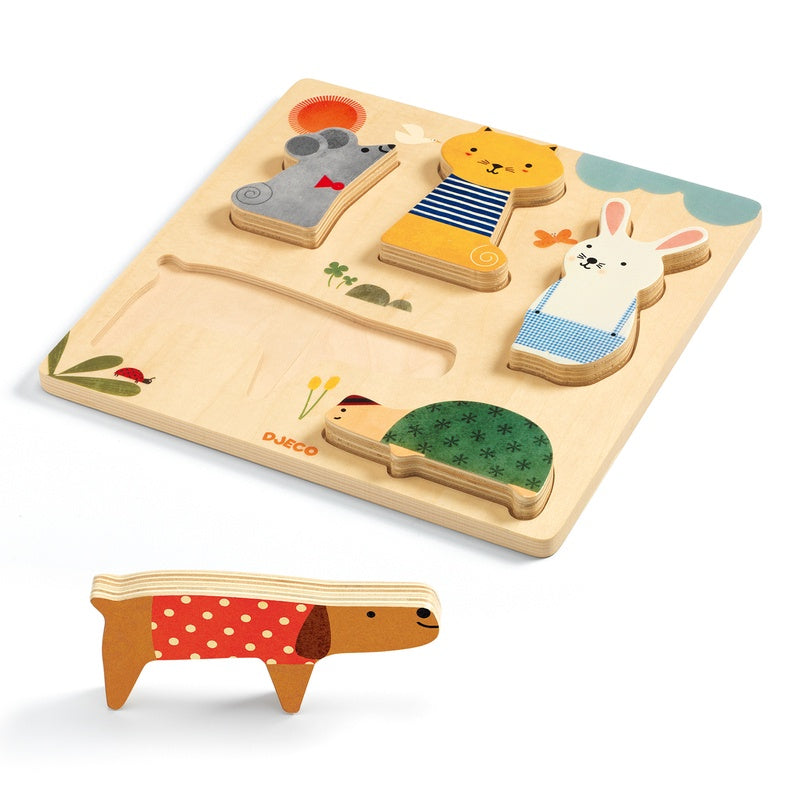 Woody Pets Wooden Puzzle