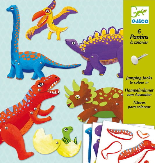 Dino Paper Puppets