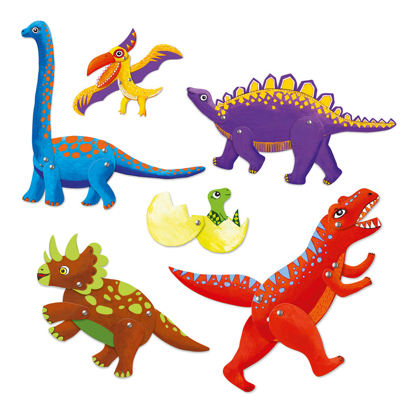 Dino Paper Puppets