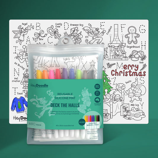 Silicone Drawing Mat / Deck The Halls