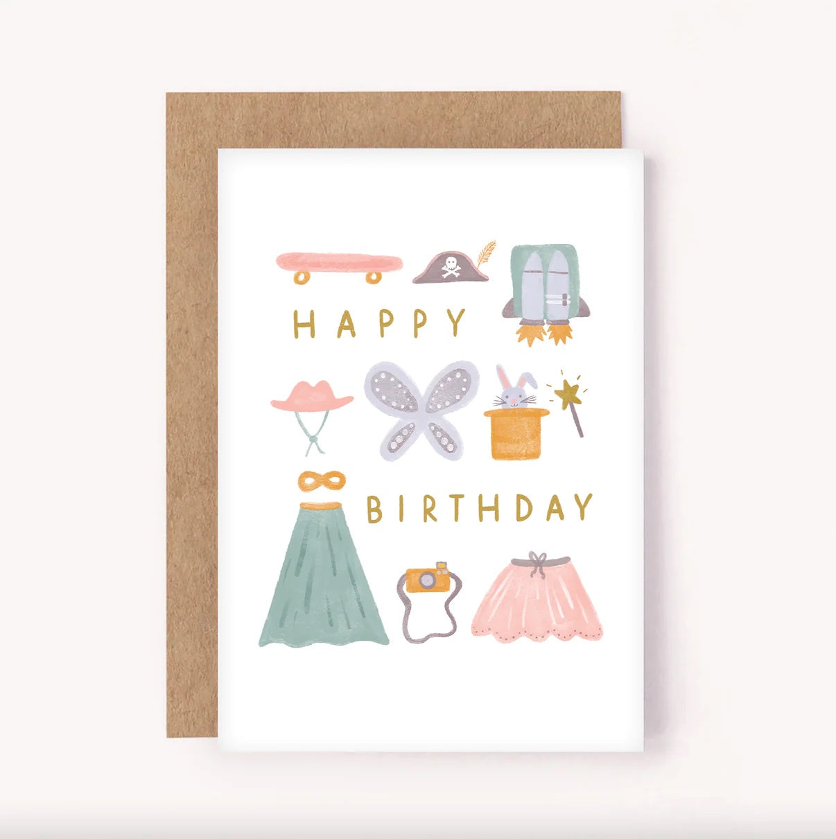 Costume Box Birthday Card