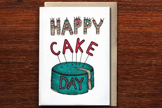 Greeting Card / Happy Cake Day