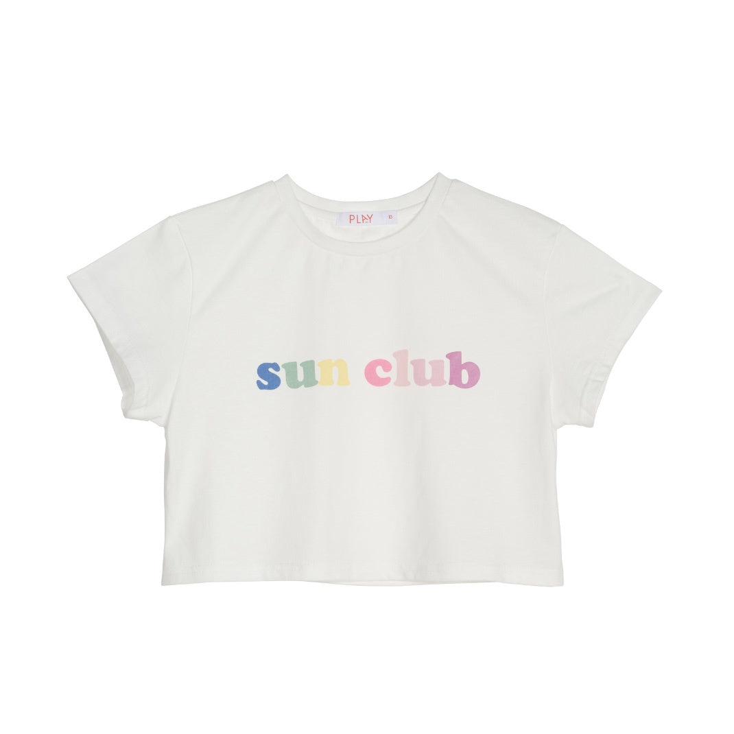 Sunclub Crop Tee