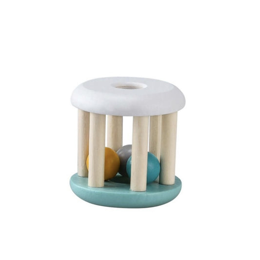 Wooden Rattle / Turquoise