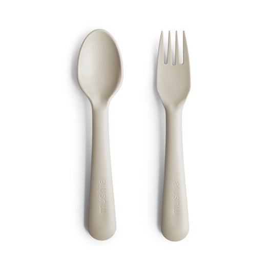 Fork & Spoon Set / Ivory