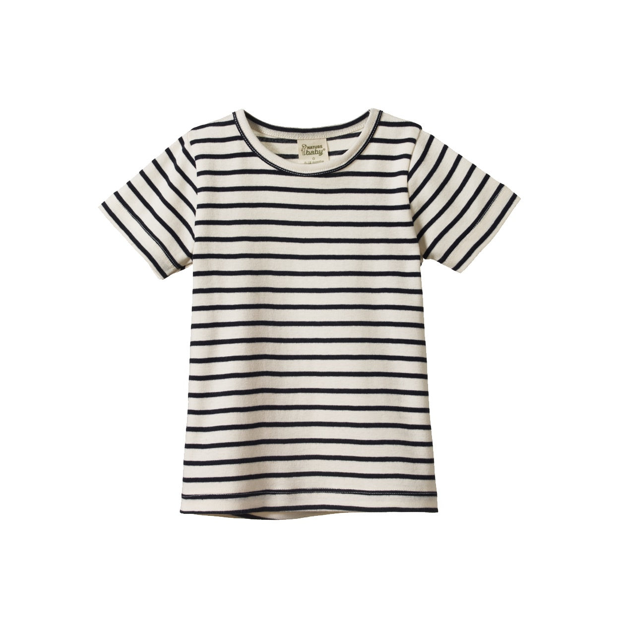 River Tee / Navy Sailor Stripe