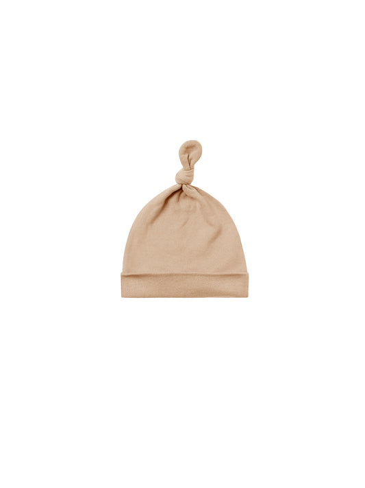 Knotted Baby Hat / Apricot