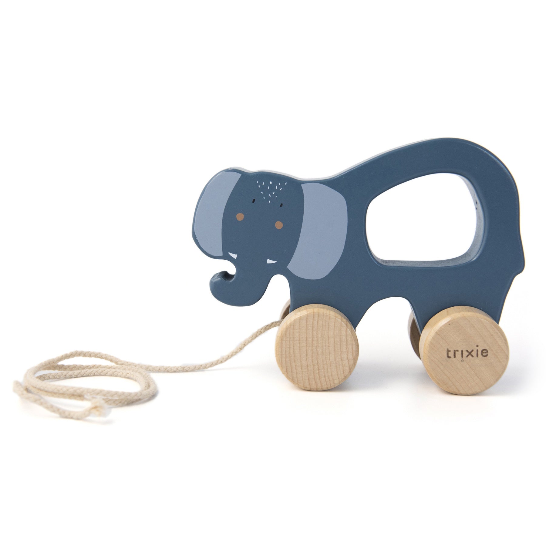 Wooden Pull Along Toy / Elephant – Little General Kids