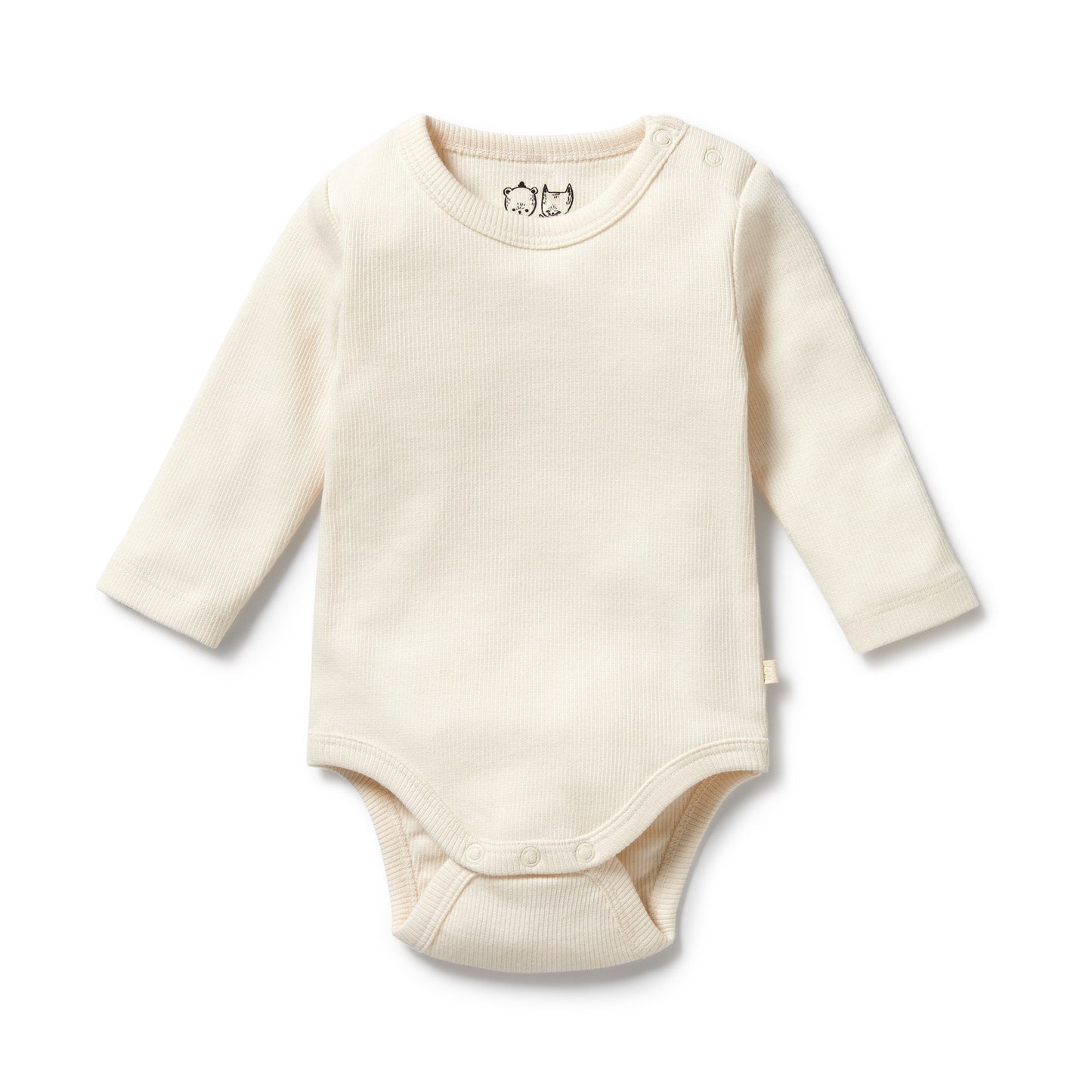 Ecru Organic Bodysuit