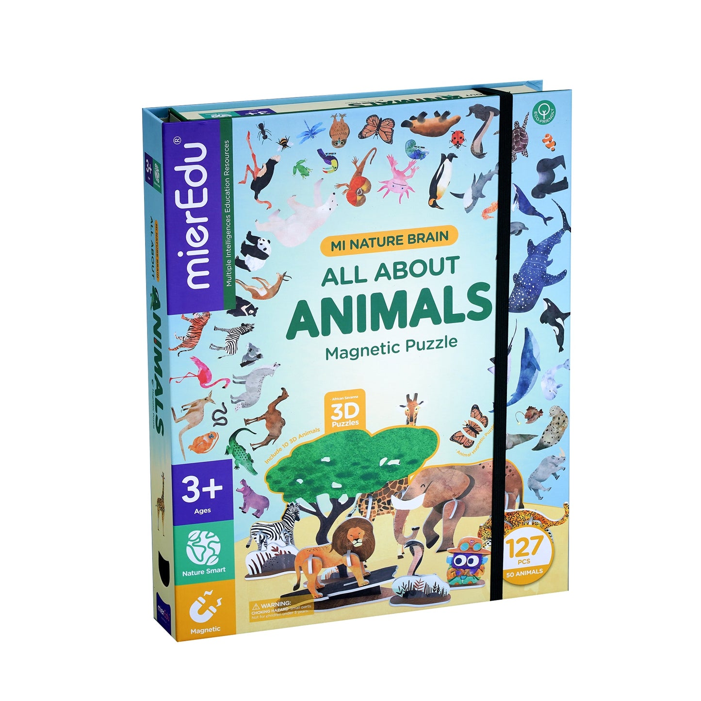 Magnetic Puzzle Large / All About Animals