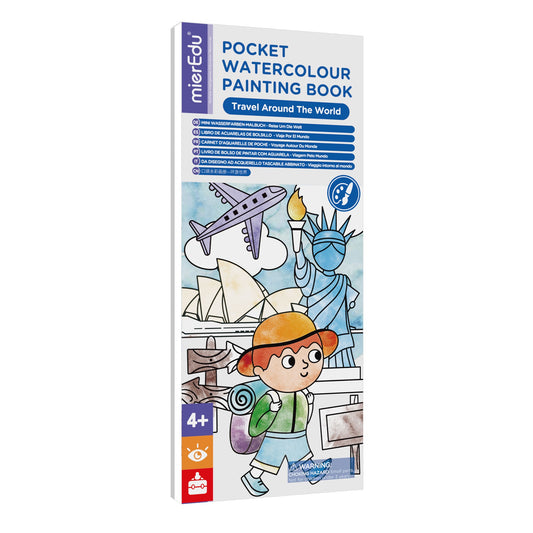Pocket Watercolour Painting Book / Around The World