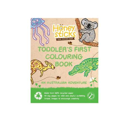Toddlers First Colouring Book