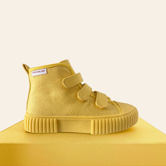Limited Edition High Top Sneakers / Yellow