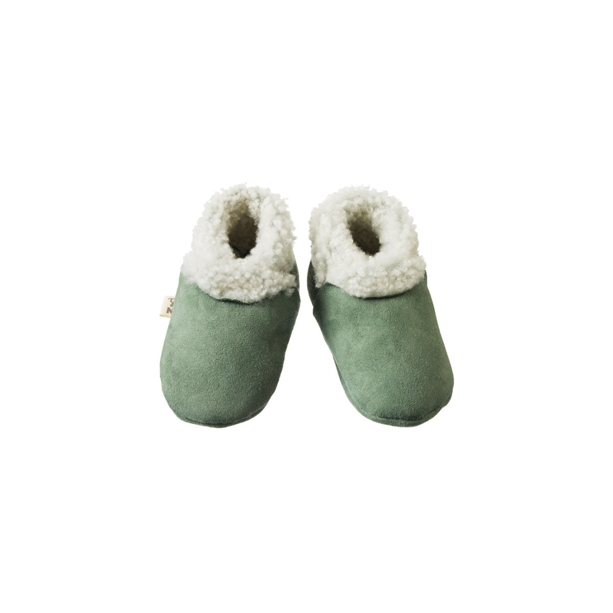 Lambskin Booties / Lily Pad