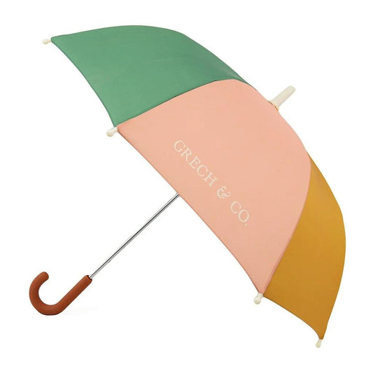 Children's Sustainable Umbrella / Sunset & Wheat