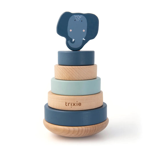 Wooden Stacking Toy / Elephant